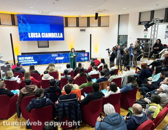 Viterbo - Il presidente della regione Lazio, Francesco Rocca, al laboratorio di formazione del movimento lista civica Francesco Rocca presidente per il bene comune