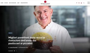 Viterbo - Il Pansucchio della pasticceria Alba tra i migliori panettoni del 2024 dalla rivista Reporter Gourmet