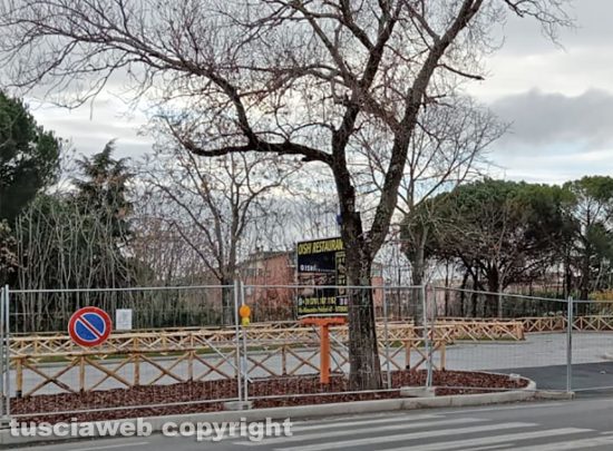 Viterbo - Parcheggio sulla Teverina
