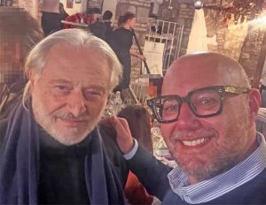 Viterbo - Amedeo Minghi all'Osteria del Vecchio Orologio