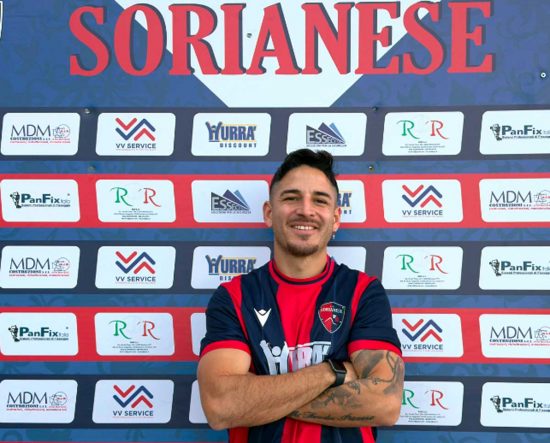 Sport - Calcio - Eccellenza - Il nuovo giocatore dell'aad Sorianese Franco Rodrigo Ruibal 