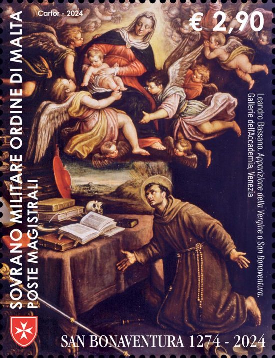 San Bonaventura - Il francobollo commemorativo