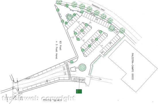 Viterbo - Il parcheggio del Pilastro