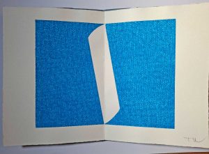 Una delle opere presenti nel libro d'artista di Alfonso Talotta