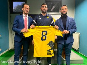Sport - Viterbo - Il nuovo acquisto della Fc Viterbo Nicola Pesce