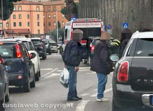 Viterbo - Donna investita a piazzale Gramsci