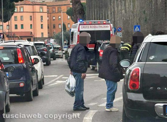 Viterbo - Donna investita a piazzale Gramsci