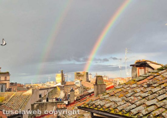 Arcobaleno su Viterbo