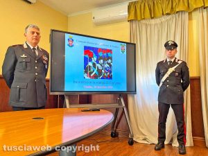 Viterbo - Carabinieri - L'incontro di fine anno con la stampa