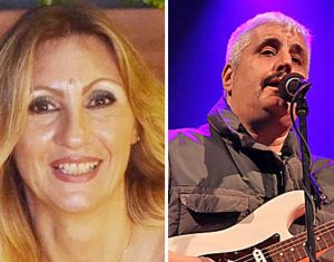 Amanda Bonini e Pino Daniele