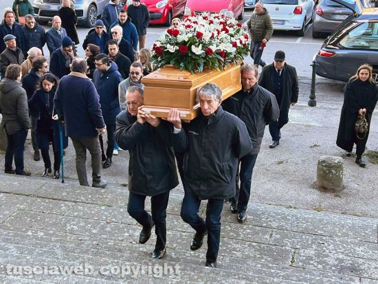 Viterbo - Funerali Giorgio Barili 