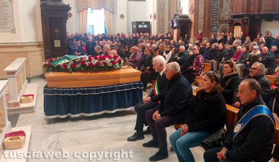 Vetralla - Il funerale di Mario Costantini - Foto di Domenico Maria Ziaco
