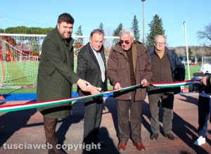 Orte - L'inaugurazione del nuovo stadio Gildo Filesi