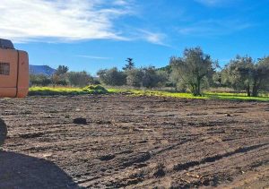 Vitorchiano - L'area che ospiterà la nuova struttura commerciale a Paparano