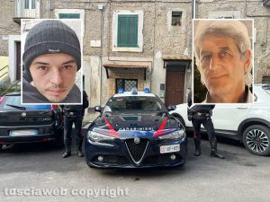 Omicidio di Caprarola - Nel riquadro a sinistra Ian Patrick Sardo - Nel riquadro a destra Renzo Cristofori