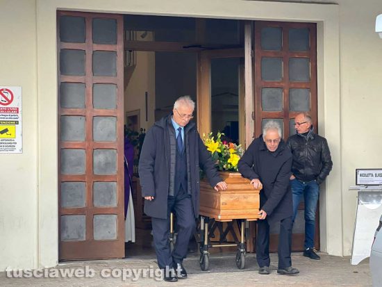 Viterbo - I funerali di Nicoletta Elvezia