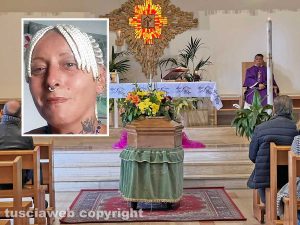 Viterbo - I funerali di Nicoletta Elvezia