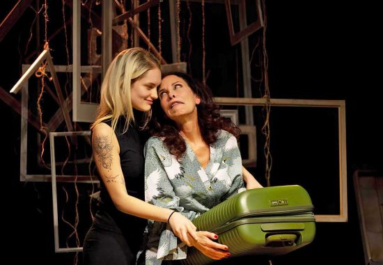 Tiziana Foschi, in scena con sua figlia Nina Fucci