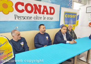 Civitavecchia - La conferenza di Coser Nuoto e Conad