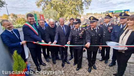 Bassano in Teverina - Inaugurazione della stazione dei carabinieri forestali