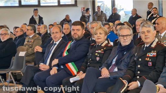 Bassano in Teverina - Inaugurazione della stazione dei carabinieri forestali