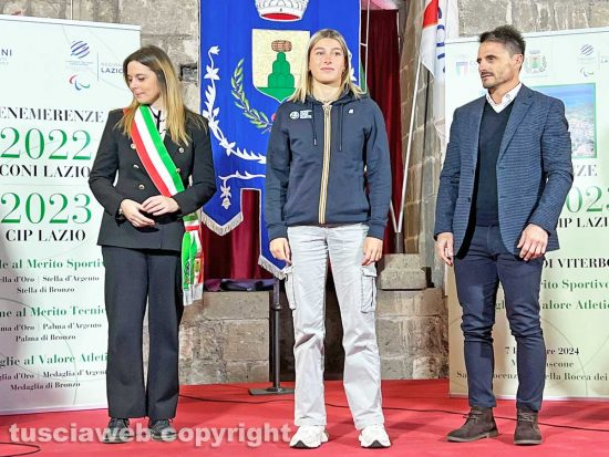 La consegna delle benemerenze Coni e Cip