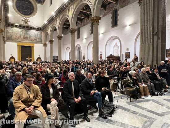 Cerimonia accensione albero di Natale della Quercia