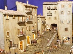Viterbo - Presepe artistico alla Sala Anselmi - Natale 2024