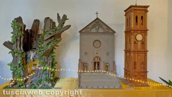 Viterbo - Mostra 100 presepi nel chiostro della basilica di Santa Maria della Quercia