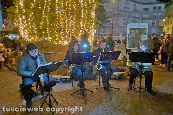 Viterbo - L'accensione dell'albero di Natale 2024
