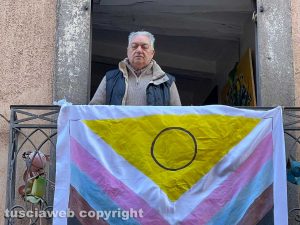 Viterbo - Flashmob per annunciare il Tusciapride 2025