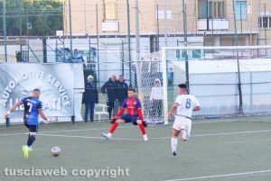 Civitavecchia Calcio - Manuel Vittorini al tiro