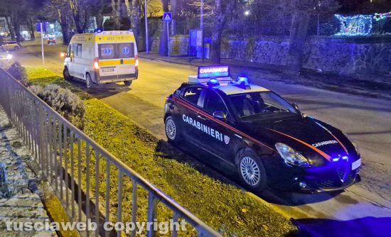 Montefiascone - Carabinieri e 118