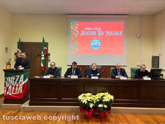 Incontro per gli auguri di Natale di Forza Italia