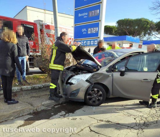Vetralla - Incidente sulla Cassia