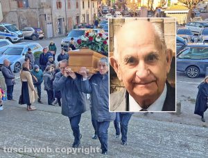 Viterbo - Funerali Giorgio Barili