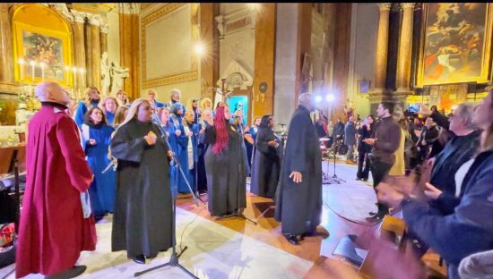 Caprarola - Il coro gospel Cedric Shannon Rives chiude Tuscia in Jazz for SLA