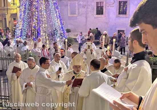 Civita Castellana - Il vescovo Marco Salvi apre il Giubileo