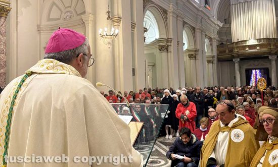 Civita Castellana - Il vescovo Marco Salvi apre il Giubileo