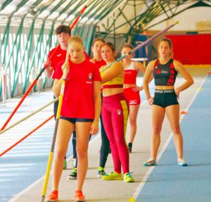 Sport - Rieti - Gare di salto con l'asta - Gli atleti viterbesi