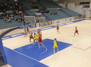 Sport - Basket - Un'azione della Domus Mulieris