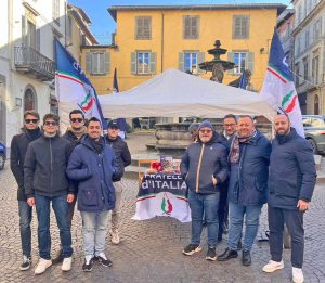 Viterbo - Raccolta solidale di FdI per Natale