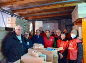 L'associazione ANGeT fa una donazione all'Ordine dei Cavalieri di Malta