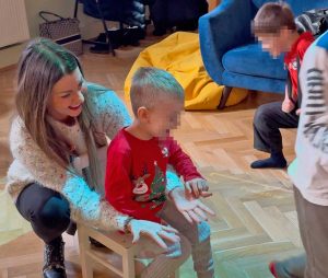Claudia Conte alla “Sacra Famiglia” di Viterbo