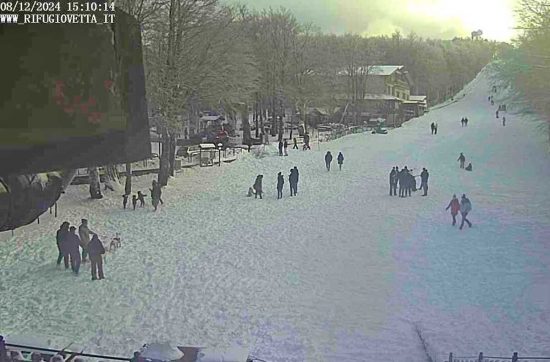 Prima nevicata sul Monte Amiata - Domenica 8 dicembre 2024
