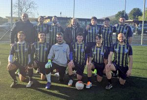 Calcio a 5 - La squadra della sezione Aia di Viterbo