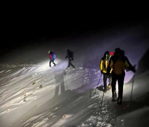 Monte Gorzano - L'intervento dei soccorsi