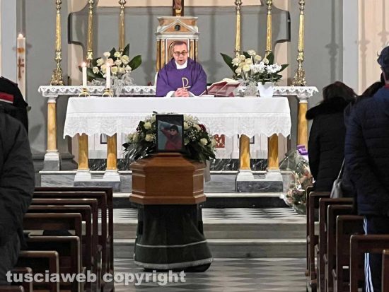 Viterbo - Bagnaia - Il funerale del carabiniere Rosario Paolini