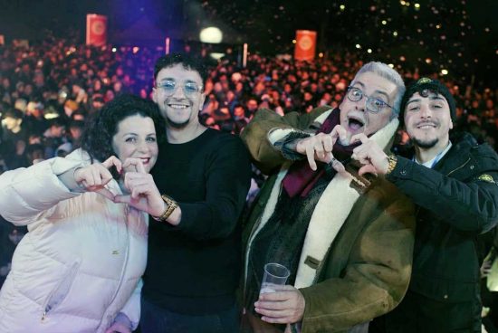 Viterbo - 2025, il nuovo anno inizia sotto la neve… - La sindaca Chiara Frontini e l'assessore Alfonso Antoniozzi