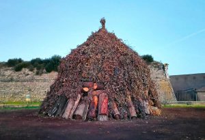 Nepi - Il focarone di Sant'Antonio Abate